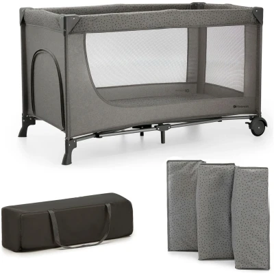 Abbildung von Kinderkraft JOY 2 Reisebett, Dark Grey