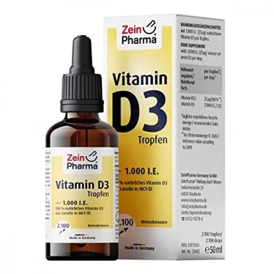Abbildung von Vitamin D3 1.000 I.e. Tropfen