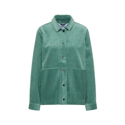 Abbildung von Cecil MIT KNÖPFEN Leichte Jacke, Damen, Größe: Medium, Grün