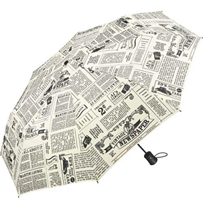 Abbildung von Regenschirm Newspaper Taschenschirm Auf Automatik