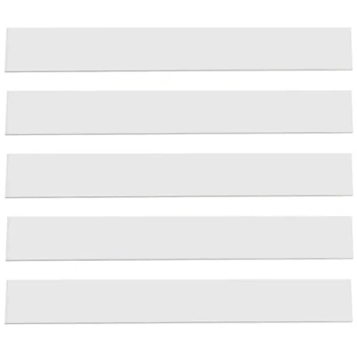 Abbildung von Create idea 5 Stück Reine Zinkanode 99,995% Reines Zinkblech Hochreiner Zink Elektrodenstreifen für Wissenschaftliche Laborverzinkung und Zinkgalvanisierung 1x25x152mm 19 GA