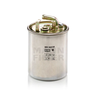 Abbildung von MANN FILTER WK 842/20 Kraftstofffilter Leitungsfilter 11 MERCEDES BENZ: Sprinter 3 T Minibus, Van, 2 Minibus
