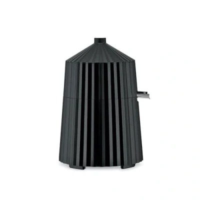 Abbildung von Alessi Plissé MDL07 B Design Elektrische Zitruspresse, aus Thermoplastischem Harz, Europäischer Stecker 80 W, Schwarz
