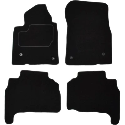 Abbildung von MAMMOOTH A041 TOY215 PRM 01 Fußmattensatz Textil vorne und hinten 4 schwarz