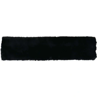 Abbildung von Harry&#039;s Horse Sattelgurtschoner Furry Vielseitig Schwarz 70cm
