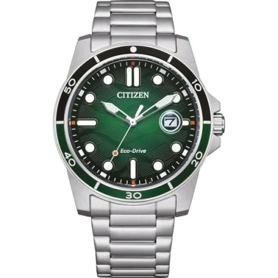 Abbildung von CITIZEN Herren Analog Quarz Uhr mit Edelstahl Armband AW1811 82X
