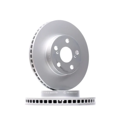 Abbildung von ATE 24.0125 0196.1 Bremsscheibe 255,0 25,0 5 100,0 Belüftet beschichtet TOYOTA: Prius III Hatchback, LEXUS: CT