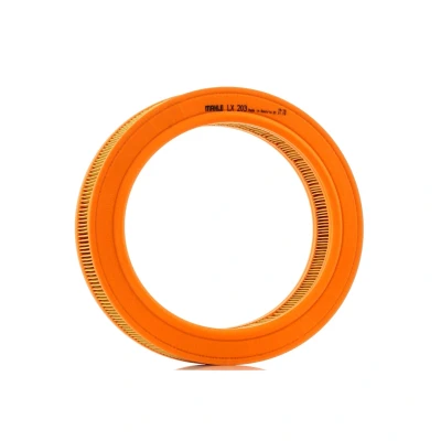 Abbildung von MAHLE ORIGINAL LX 203 Luftfilter 52,5 272,0 Filtereinsatz OPEL: Vectra A Saloon, CC, Kadett C Saloon