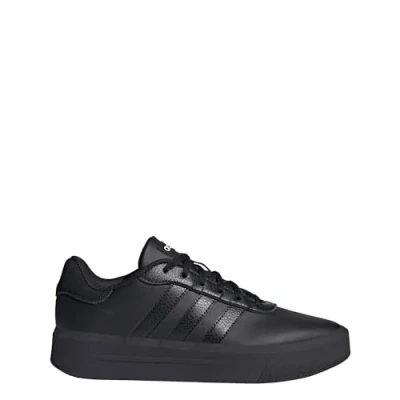 Abbildung von adidas Damen Court Platform Shoes, Core Black Cloud White, 42 EU