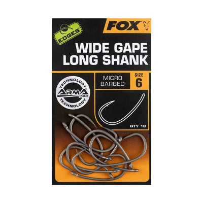 Abbildung von Fox Edges Armapoint Super Wide Gape Long Shank Karper Haak #5 (10 stuks) Karpfenhaken