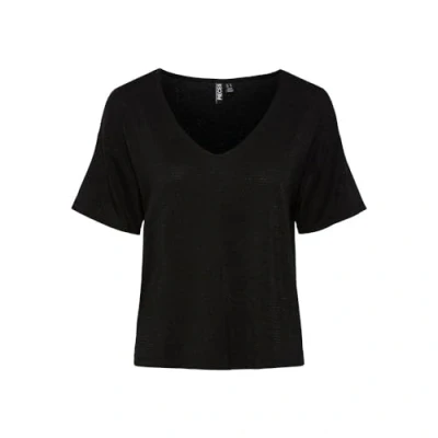 Abbildung von PIECES Pcbillo Oversized Tee Lurex Stripes Noos
