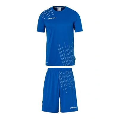 Abbildung von uhlsport Herren Score 26 Fußball Trikot Set Bestehend Aus Trainings Shirt Und Hose, Azurblau/weiß, 3XL EU