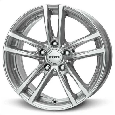 Abbildung von RIAL 5 loch 18Zoll 112mm Alufelge X10 Polarsilber 70822W61 0 Felge