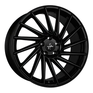 Abbildung von KESKIN WHEELS 5 loch 22Zoll 112mm Alufelge KT17 Hurricane Matt Schwarz KT171022511250MBP Felge 10Zoll 50mm 66.60mm