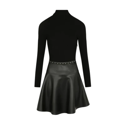 Abbildung von Morgan MINI 2 IN 1 Freizeitkleid, Damen, Größe: 34, Noir
