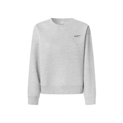 Abbildung von Pepe Jeans BABI Sweatshirt, Damen, Größe: XS, Marl grey