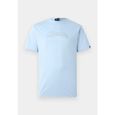 Abbildung von Ellesse Quesco TEE Tshirt print, Herren, Größe: 46, Light blue