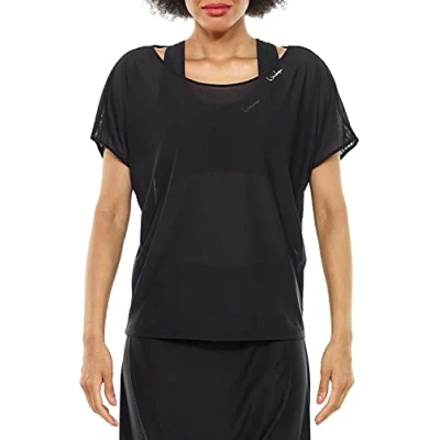 Abbildung von Winshape Top, Damen, Größe: XS, Black/mesh