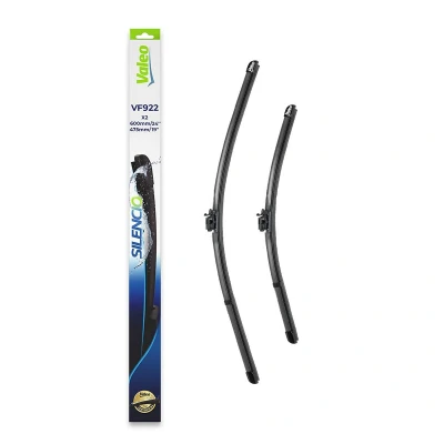 Abbildung von Scheibenwischer Valeo Silencio Flat Blade Set 577922 vorne Flachbalkenwischblatt MERCEDES BENZ: A Class, GLA, CLA Estate
