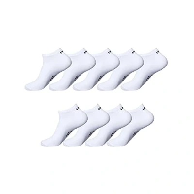 Abbildung von Socken Herren Anti Schweiss, Sportsocken Herren, Angenehm, Knitterfrei (9er Pack), Weiss, 39/42