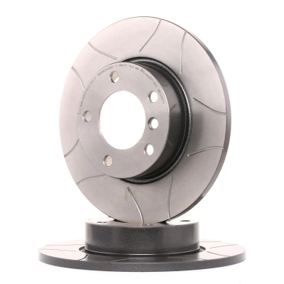 Abbildung von BREMBO MAX LINE 08.5359.75 Bremsscheibe 286 12 5 geschlitzt, voll beschichtet mit Schrauben BMW: 3 Saloon, Coupe, Compact