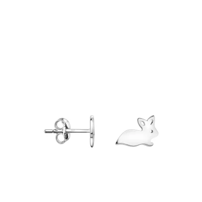 Abbildung von Sofia Milani Rabbit Ohrringe, Damen, Größe: One Size, Silver