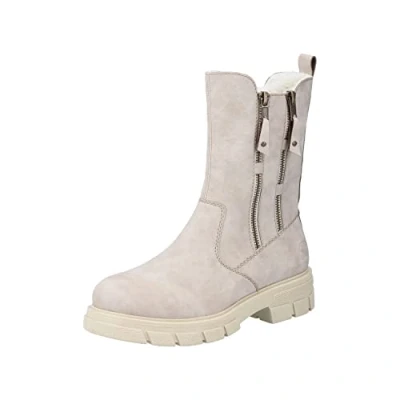 Abbildung von Rieker Ankle Boot, Damen, Größe: 37, Beige Schuhe
