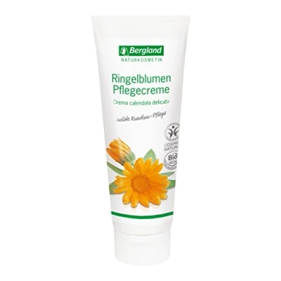 Abbildung von Ringelblumen Pflegecreme