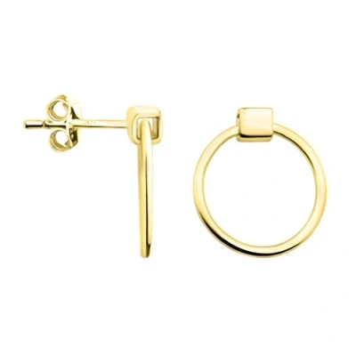Abbildung von Sofia Milani Circle Ohrringe, Damen, Größe: One Size, Gold coloured