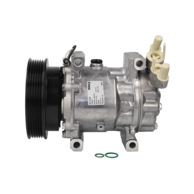 Abbildung von MAHLE ORIGINAL ACP 31 000S Kompressor SD6V12 12 PAG 46 R 134a mit Dichtring RENAULT: Kangoo II Express, CLIO 2