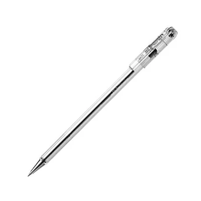 Abbildung von Pentel BK77 A Kugelschreiber, Metallspitze, 0,7 mm, schwarz, 12 Stück