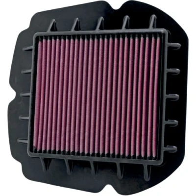 Abbildung von K&amp;N SU 6509 Motorrad Tausch Luftfilter, Rot