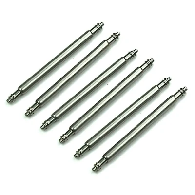 Abbildung von Sulla Federstege 19mm Edelstahl Uhrenstifte (Ø 1,78 mm) für Uhren und Armbänder