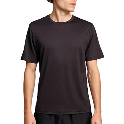 Abbildung von Snocks Trainings Tshirt basic, Herren, Größe: Medium, Schwarz