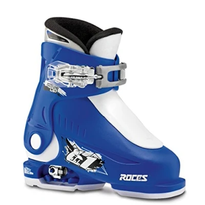 Abbildung von Roces Kinder Idea UP 16.0 18.5 Kinderskischuh Verstellbar, Blue White, 25 29