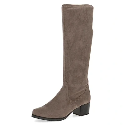 Abbildung von Caprice Stiefel, Blockabsatz, Schlupfstiefel mit Stretch XS Schaft in schmaler Form
