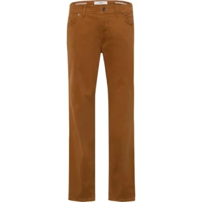 Abbildung von BRAX Style Cadiz Stoffhose, Herren, Größe: 33x34, Curry