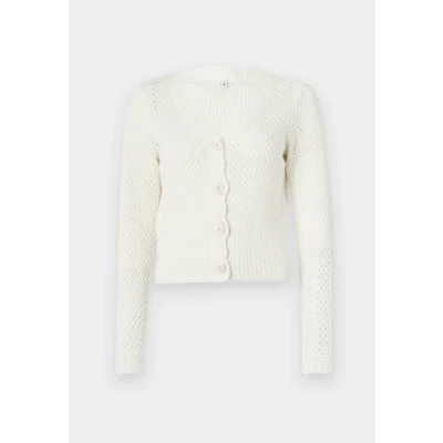 Abbildung von ONLY Onlroselia V NECK Strickjacke, Damen, Größe: XS, Cloud dancer