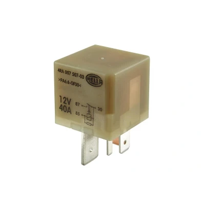 Abbildung von HELLA 4RA 007 507 031 Relais, Glühanlage VOLKSWAGEN: Transporter 4 Bus, 4, Golf