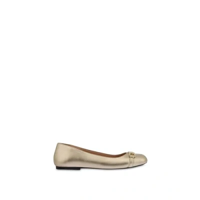 Abbildung von LOVE Moschino Chain Strap Klassischer Ballerina, Damen, Größe: 39, Platino Schuhe