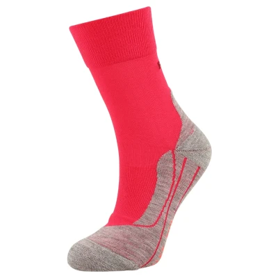 Abbildung von Falke RU4 Laufsocken Damen Rot, Grau, Größe 35 36