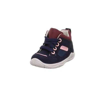 Abbildung von Superfit Baby Mädchen Universe Sneaker, BLAU/ROT 8040