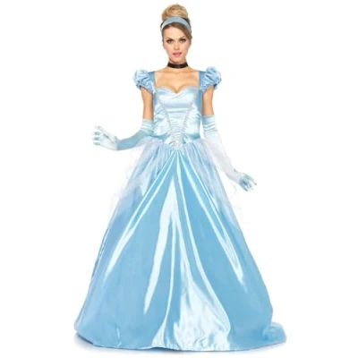 Abbildung von LEG AVENUE Damen Classic Cinderella Kost me, Blau, Medium (EUR 38)