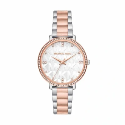 Abbildung von MICHAEL KORS Damen Analog Quarz Uhr mit Edelstahl Armband MK4920