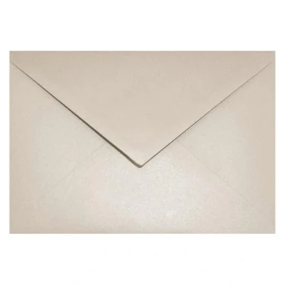 Abbildung von Netuno 25 Briefkuverts Perlmutt Sand DIN C6 114x 162 mm 120g Aster metallic glänzende Briefumschläge Einladungs Umschläge edle Briefhüllen wedding envelopes invitation