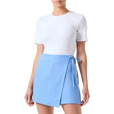 Abbildung von Jack &amp; Jones Damen Jxmary Linen Hw Skort PNT Skort, Blau, XS