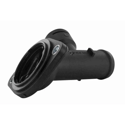 Abbildung von VAICO V10 2484 Flansch Zylinderkopf, links Original Qualität VOLKSWAGEN: Golf 5, Passat B6 Variant, Caddy 3, AUDI: A3 Sportback, Hatchback