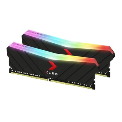 Abbildung von PNY XLR8 Gaming Epic X RGB™ DDR4 3600MHz 16GB (2x8GB) RAM Kit of Desktop Memory MD16GK2D4360018XRGB