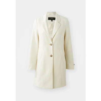 Abbildung von Vero Moda Women&#039;s VMVERODONACALLIE Coat GA BOOS Mantel, Oatmeal/Detail:Melange, M