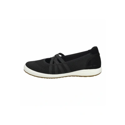 Abbildung von Josef Seibel Damen Klassische Ballerinas Caren 67,Weite G (Normal),Wechselfußbett,Ballerina Schuhe,Ballett Schuhe,schwarz,37 EU
